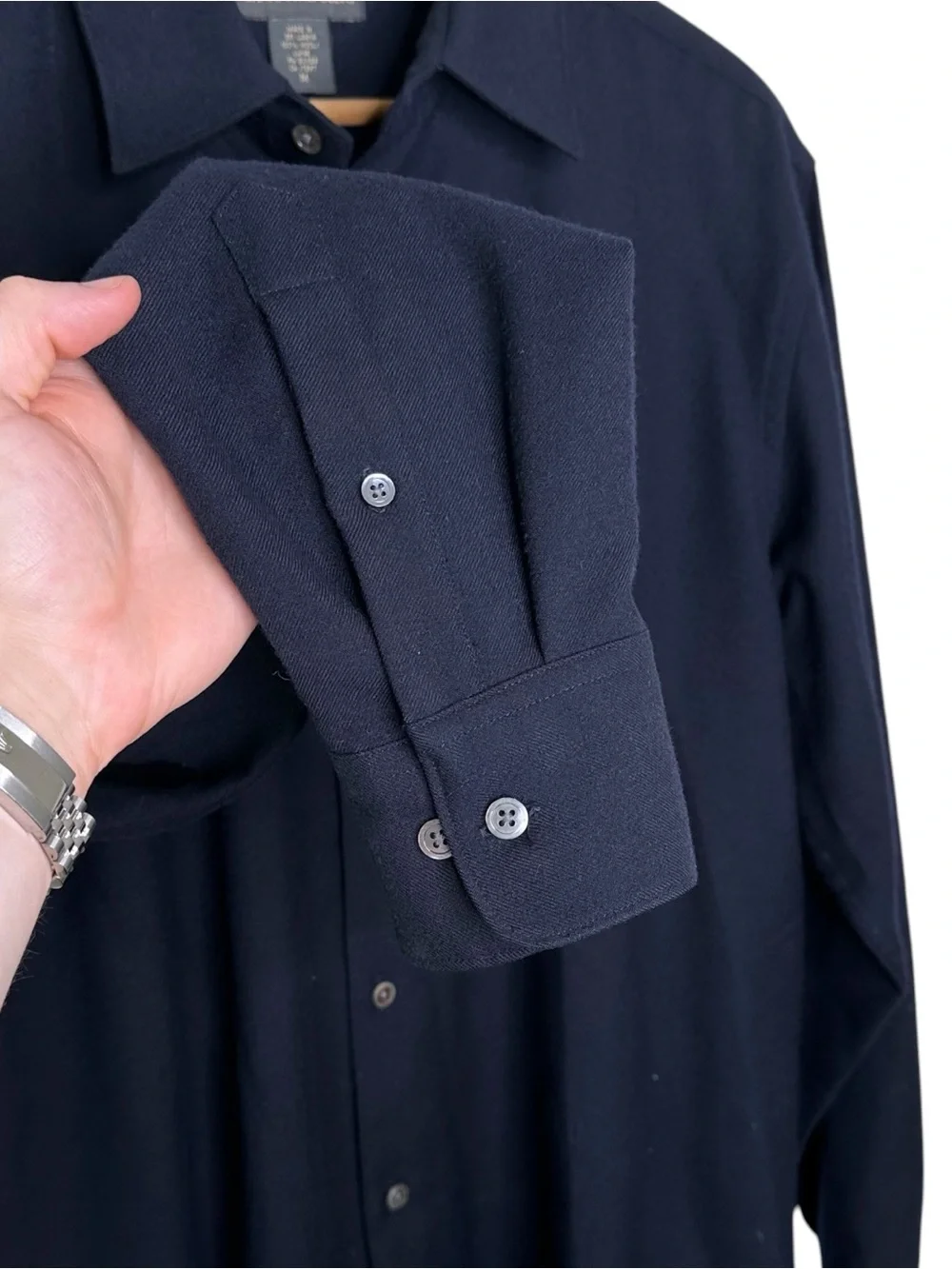 Banana Republic Wool Button Down Shirt
